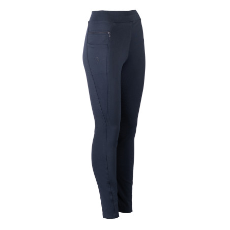 Leggings invernali HKM Maja con fondo integrale in silicone