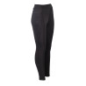 Leggings invernali HKM Maja con fondo integrale in silicone - Nero