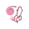 Capestro con pile HKM Hobby Horse - Rosa