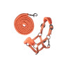 Capestro con pile HKM Hobby Horse - Arancione