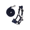 Capestro con pile HKM Hobby Horse - Blu
