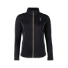 Felpa con zip Lauria Garrelli Limone donna - Nero