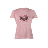 T-shirt HKM da donna Running Horse a maniche corte - Rosa antico