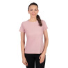 T-shirt HKM Sporty Mesh da donna a maniche corte - Rosa antico