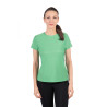 T-shirt HKM Sporty Mesh da donna a maniche corte - Verde