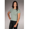 T-shirt Lauria Garrelli Limone maniche corte donna - Salvia