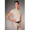 T-shirt Lauria Garrelli Limone maniche corte donna - Grigio / beige