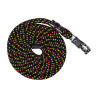 Lunga HKM Neon Flash con moschettone antipanico - Nero