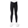 Leggings Flora Bambina Je T'aime Equithème - Nero