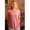 T-shirt Pénélope Juline - Lampone