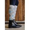 Calze Equithème Argyle donna - Grigio / lilla