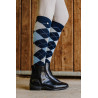 Calze Equithème Argyle donna - Blu navy / celeste / grigio