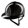 Casco Kep Cromo 2.0 shine nero con visiera polo - Sottogola nero