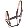 Capezzina in cuoio Rosa Waldhausen X-Line - Marrone