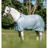 Camicia anti-insetti Horseware Amigo Bug Rug Pony - Blu mélange / blu / argento