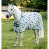 Camicia anti-insetti Horseware Amigo Bug Rug Pony - Motivo libellula / argento / blu / salvia