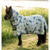Coperta anti-mosche Horseware Amigo Bug Rug Petite 0g - Motivo libellula / argento / blu / salvia