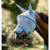 Maschera antimosche Horseware Rambo Plus - Blu mélange / blu / argento