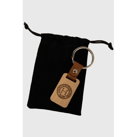 Portachiavi Harcour in legno