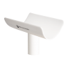 Schede ostacoli Waldhausen per coni, set da 4 - Bianco