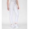Pantaloni da equitazione ELT Comfort Ride in silicone - Bianco