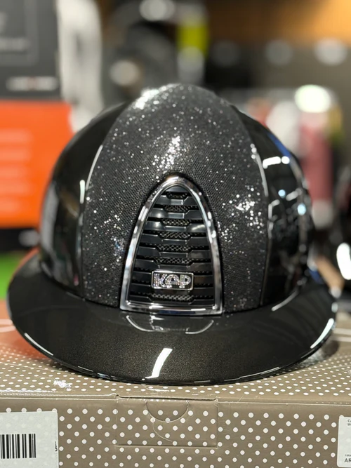 Casco Kep Cromo 2.0 Edizione limitata Monza visiera polo Nero