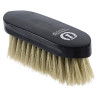 Imperial Riding Dandy spazzola in nylon duro con dorso in legno verniciato - Oliva chiaro metallizzato