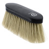 Imperial Riding Dandy spazzola in nylon lungo duro con dorso in legno v - Oliva chiaro metallizzato