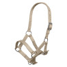 Capestro per puledro in nylon con capezzina e frontalino regolabili Imperial Riding - Oliva chiaro