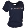 Maglietta da donna Amaluza Flags & Cup - Blu navy