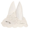 Cuffia anti-mosche Hobby Horse HV Polo Ruby - Bianco