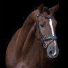 Briglia Imperial Riding con capezzina inglese curva - Nero