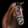 Briglia Imperial Riding con capezzina inglese curva - Marrone