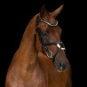 Briglia con capezzina messicana Imperial Riding - Nero