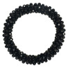 Elastico per capelli con strass Imperial Riding - Nero