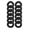 Elastici per pioni della criniera Imperial Riding confezione da 12 - Nero