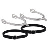 Speroni per bambini Imperial Riding Basic 15 mm punta quadrata - Argento