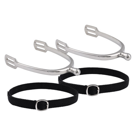 Speroni per bambini Imperial Riding Basic 15 mm punta tonda