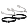 Speroni per bambini Imperial Riding Basic 15 mm punta tonda - Argento