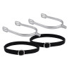 Speroni da uomo Imperial Riding Basic 15 mm punta quadrata - Argento