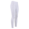 Leggings da equitazione da donna Imperial Riding Basic FullGrip - Bianco