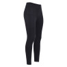Leggings da equitazione Imperial Riding Basic FullGrip Kids - Nero