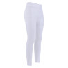 Leggings da equitazione Imperial Riding Basic FullGrip Kids - Bianco