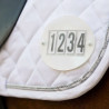 Numero di gara Imperial Riding Basic con spilla rapida in confezione da 2 - Bianco