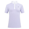 Polo da gara a maniche corte Imperial Riding Basic donna - Glicina