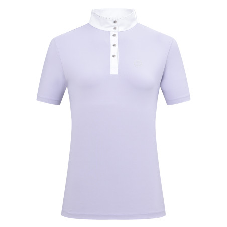 Polo da concorso maniche corte Imperial Riding Basic glam donna
