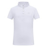 Polo da competizione a maniche corte Imperial Riding Basic glam Kids - Bianco