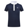 Polo da concorso a maniche corte Imperial Riding Basic Kids - Marina
