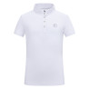Polo da concorso a maniche corte Imperial Riding Basic Kids - Bianco