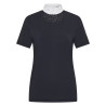 Polo da gara a maniche corte Imperial Riding Shines donna - Nero